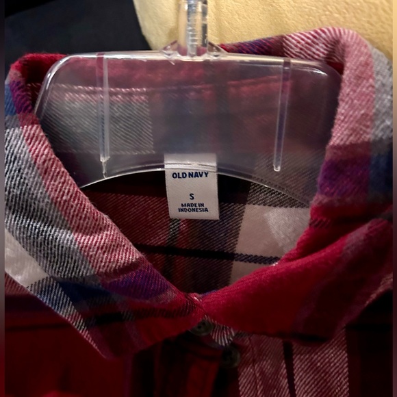 🔥3 Plaid Shirts (2 Small Old Navy + 1 Med SO) for one LOW price!!! - Picture 3 of 8